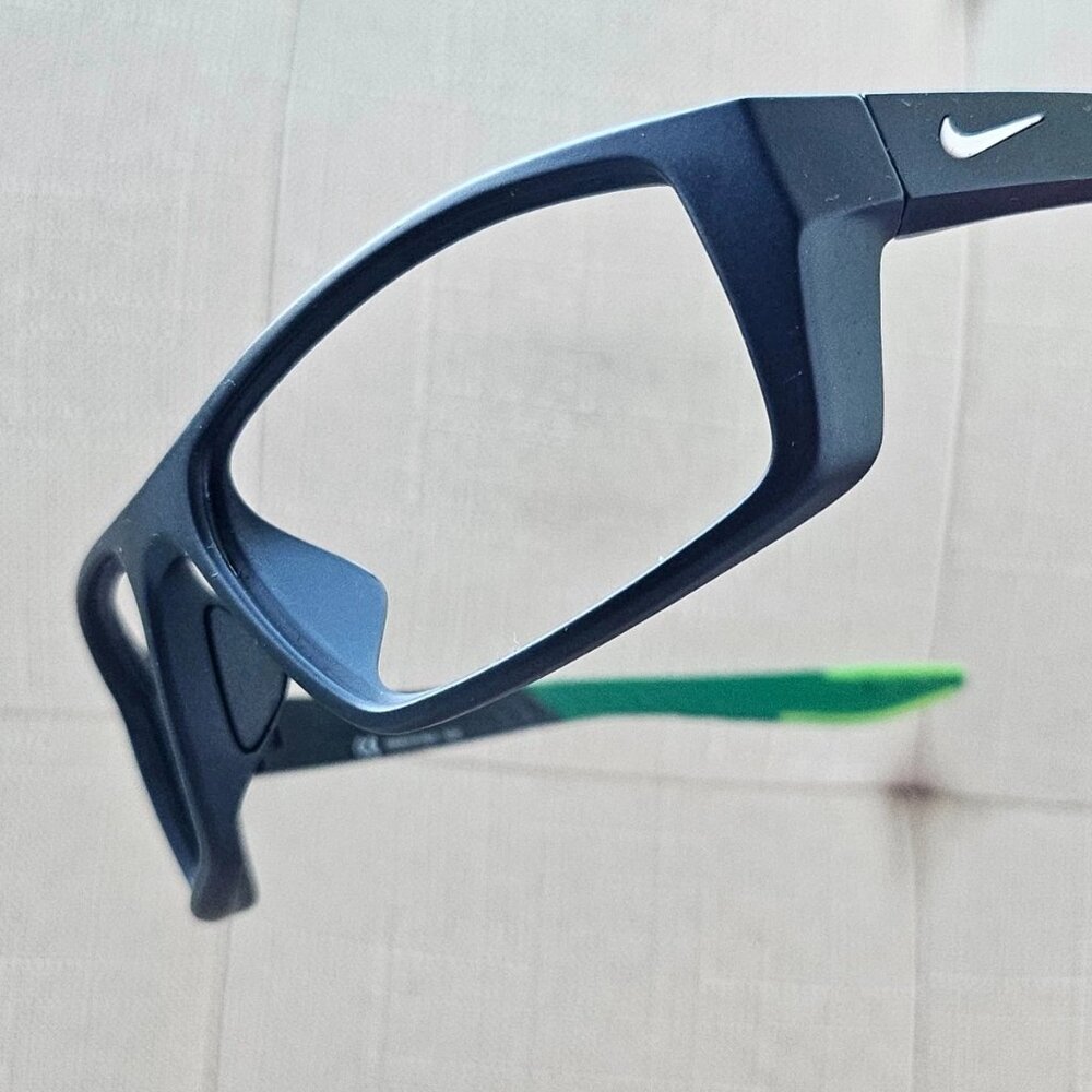 Nike Men Eyeglasses Frame BRAZEN Shadow CT8228 59[]16 130 Glasses Made Italy - Picture 5 of 13